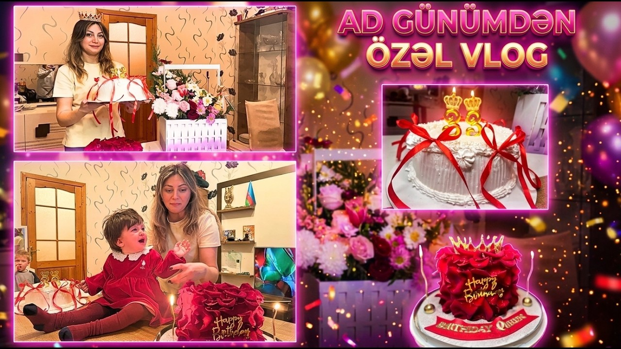 BU HƏDİYYƏNİ HEÇ GÖZLƏMİRDİM! 😱 Ad Günü Vlogum | SaidaTural