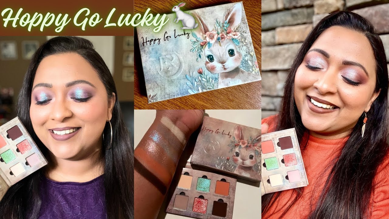 ENSLEY REIGN COSMETICS HOPPY GO LUCKY PALETTE | 3 LOOKS | SMITHY SONY