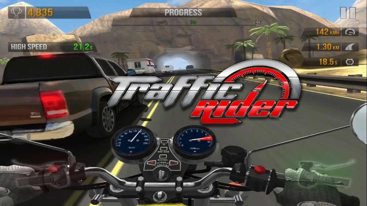 Traffic Rider career mode mission 1-10 Gameplay