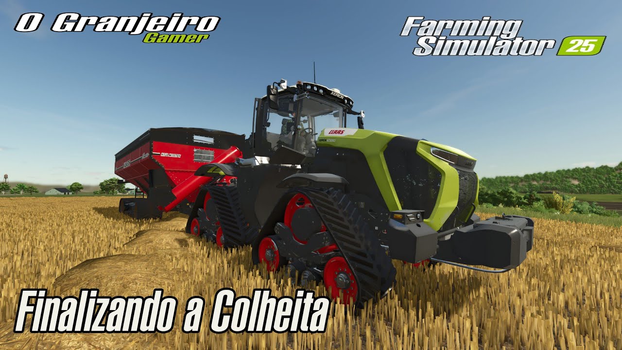 Farming Simulator 25 - Mapa Judith Plains Montana 4x  -  Finalizando a Colheita