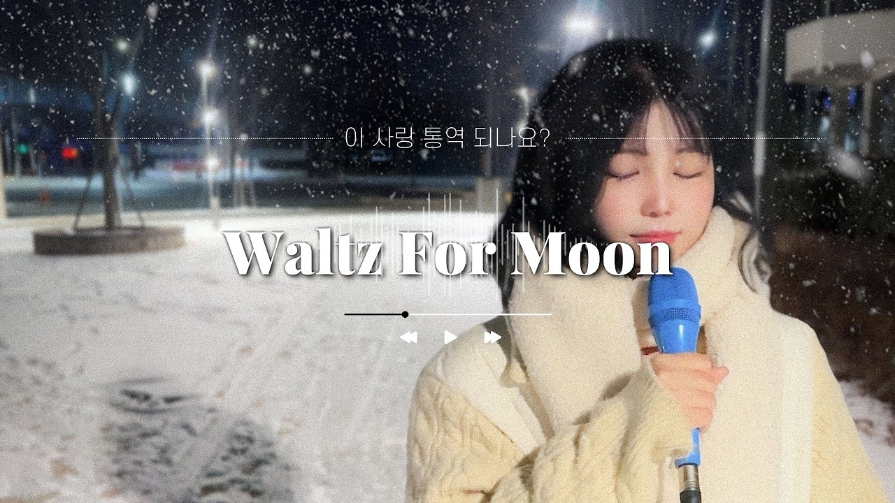 한겨울 밤길, 동화가 된 노래 ❄️ | Waltz for Moon (Cover)