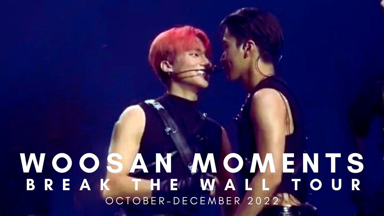 WOOSAN 2022 BREAK THE WALL CONCERT MOMENTS | ATEEZ SAN & WOOYOUNG