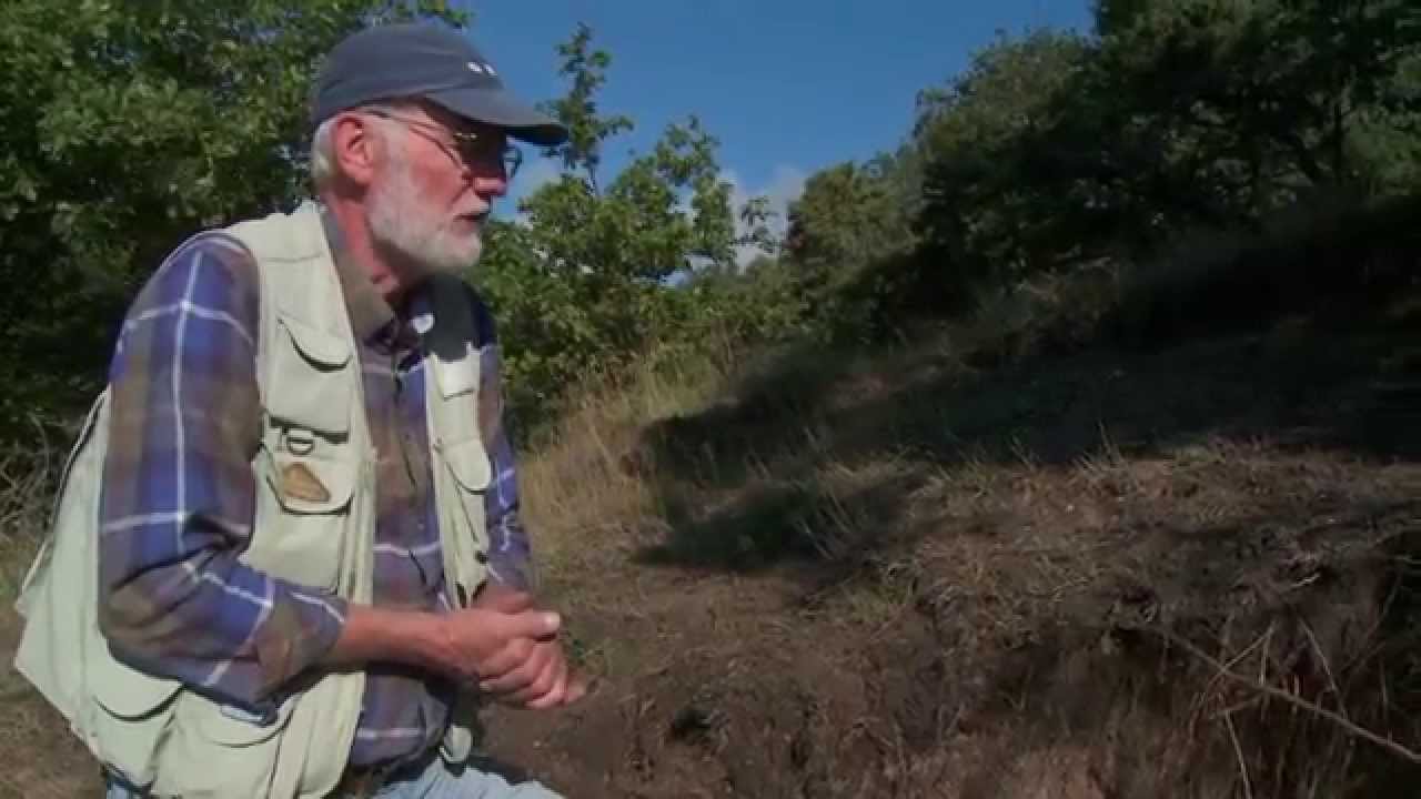 Smeltevand isfremstød i Nationalpark Mols Bjerge