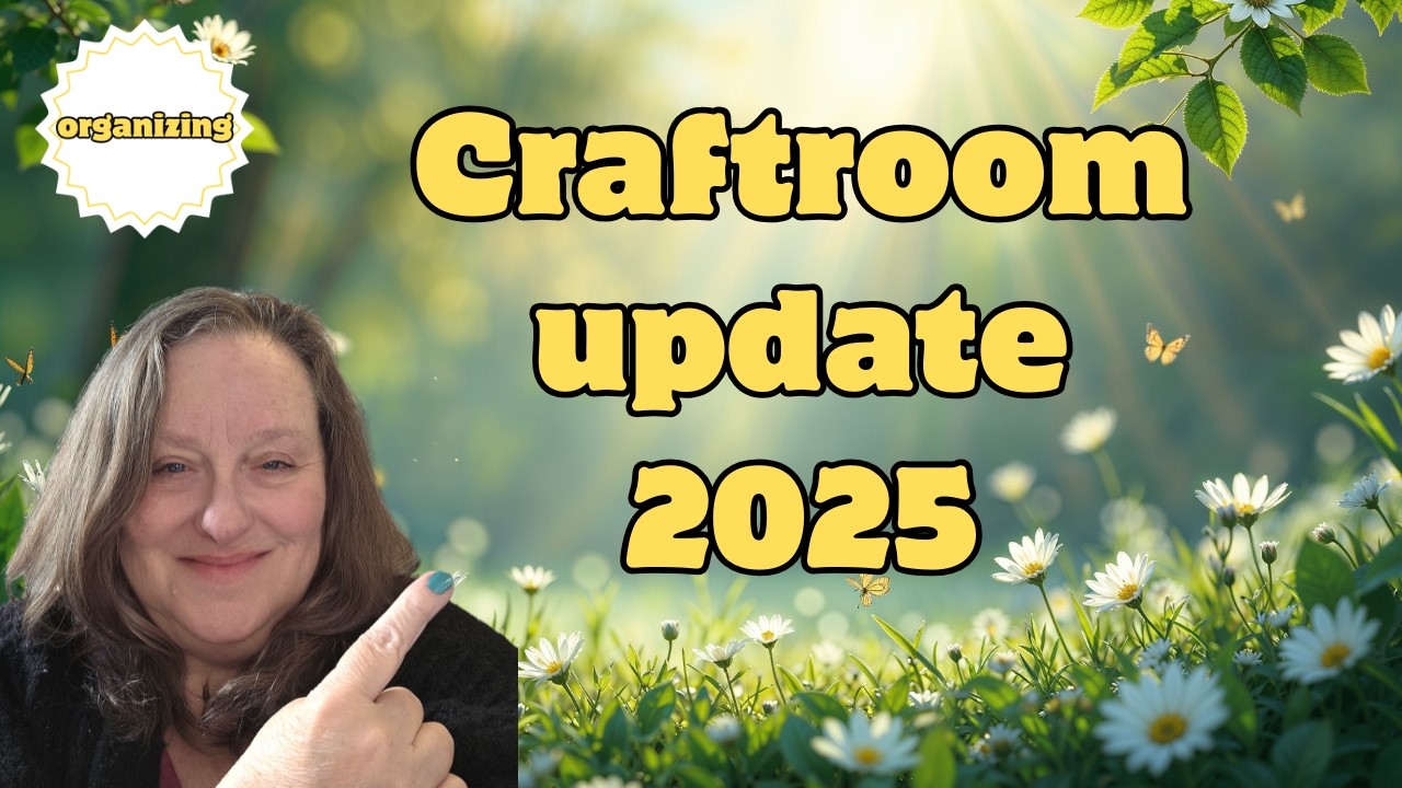 2025 craft room update tour (loving these changes)