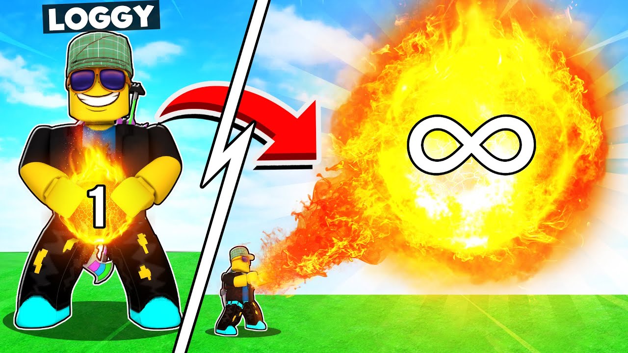 UNLOCKING THE MOST POWERFUL FLAMETHROWER TO DESTROY ROBLOX
