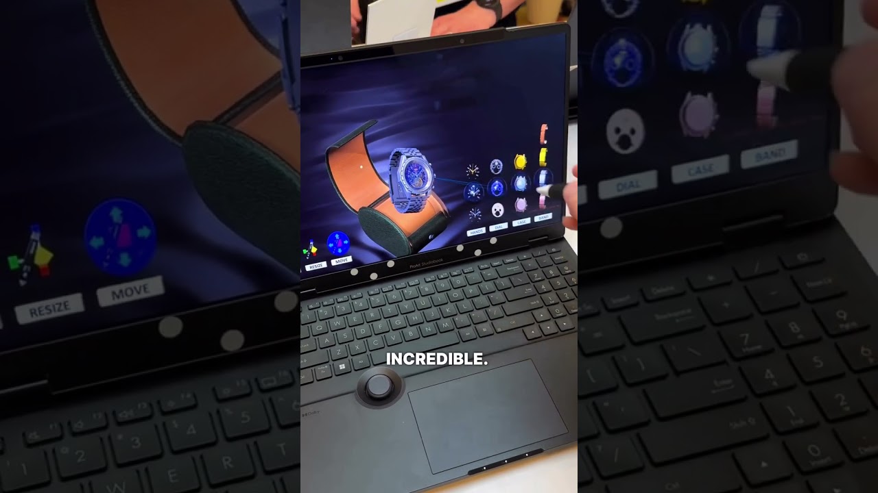 This 3D laptop blew my mind&hellip;  #asus #3d #ces #ces2023 #laptops #3dmodeling #tech #notebook #laptop
