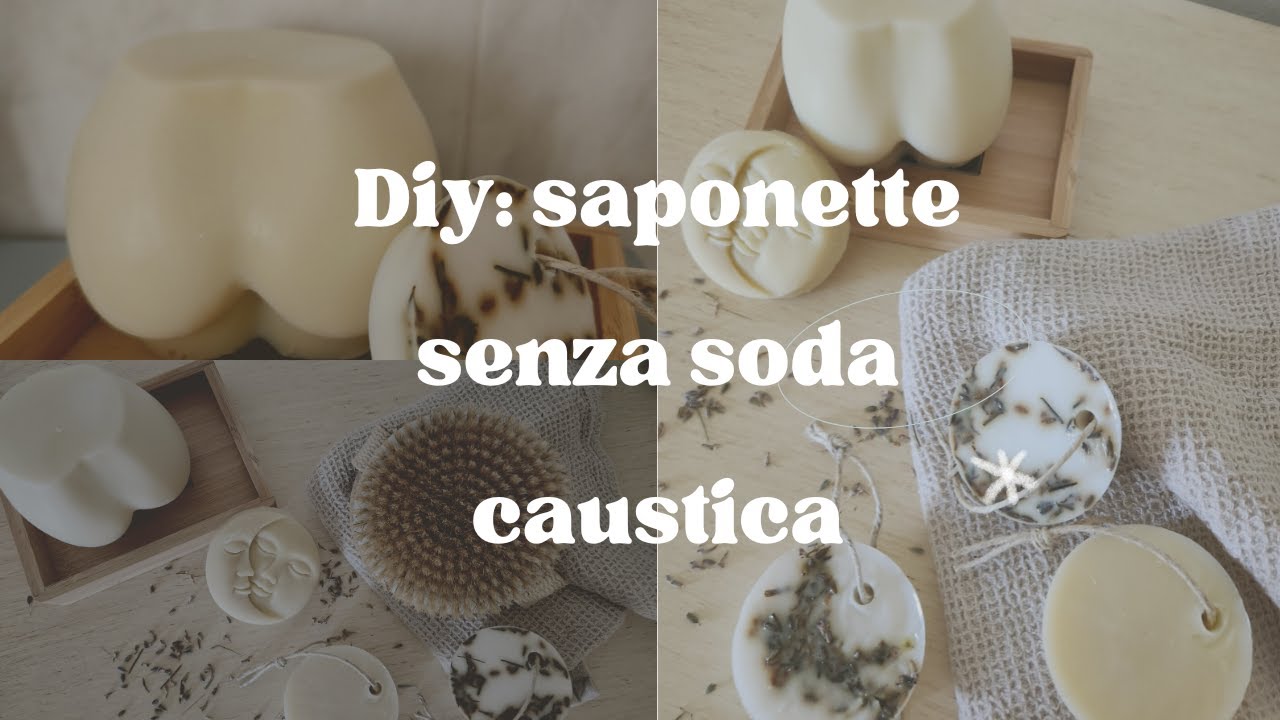 DIY: saponette senza soda caustica