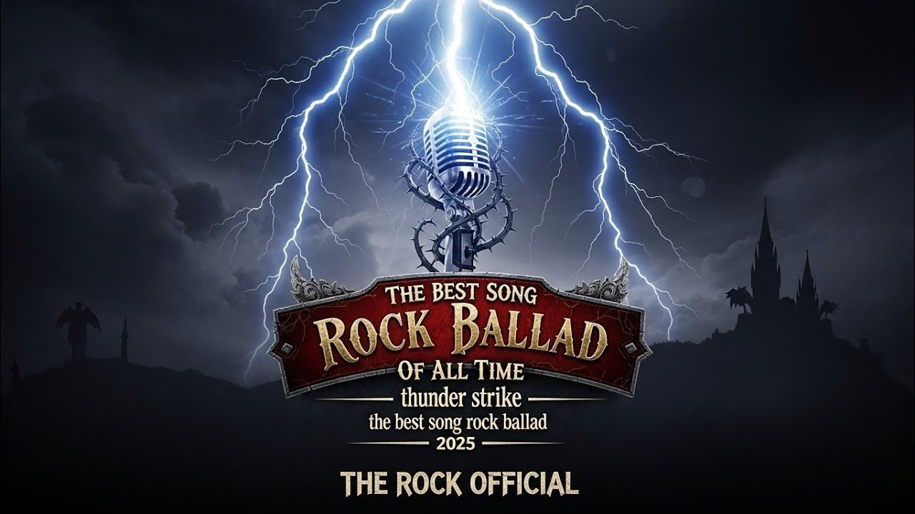 The Best Song Rock Ballad 2025 | Thunder Strike of All Time | Emotional Rock