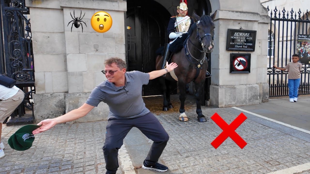 KING’S GUARD Tested by SPIDER-MAN Pose Prank! 😲