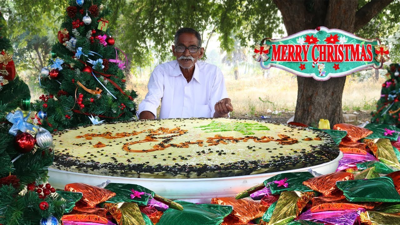 Christmas Cake Recipe | Delicious Christmas Cake Recipe By Our Grandpa | Grandpa Kitchen