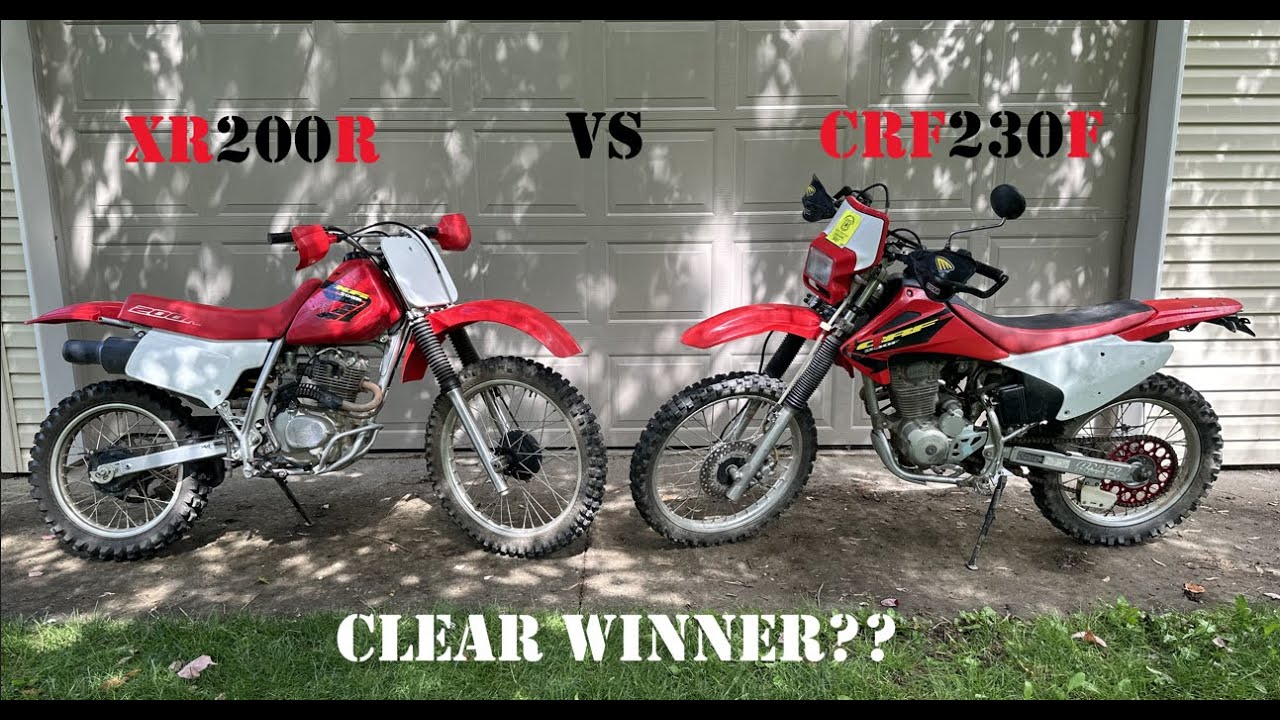 XR200R VS CRF230F Which Bike Is Better??