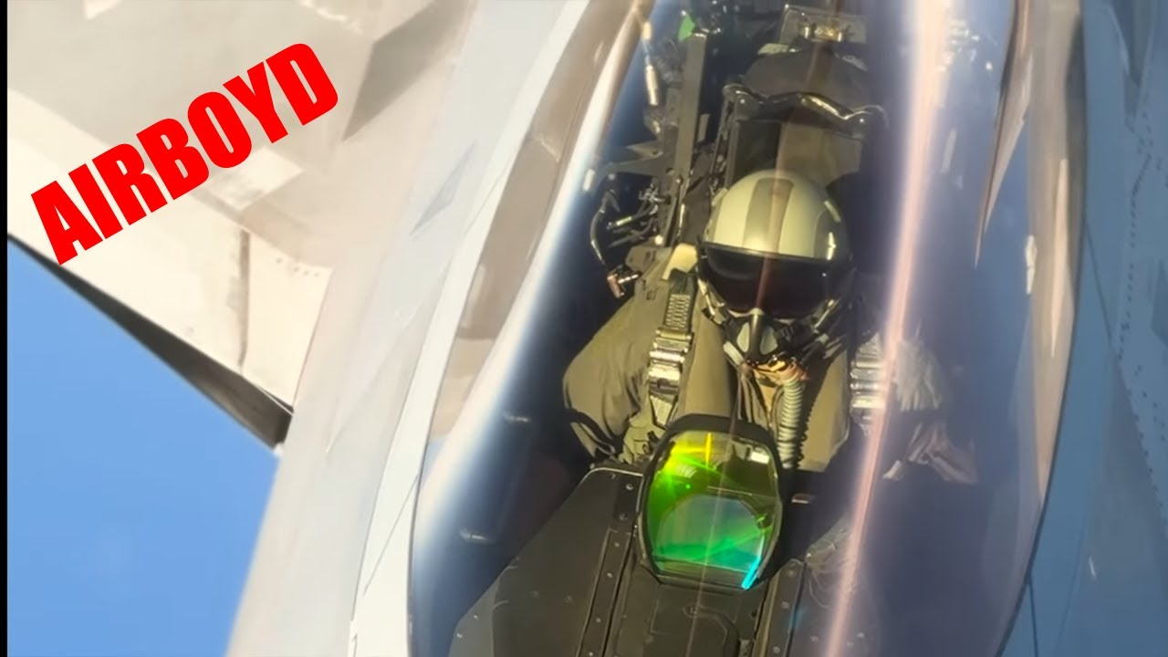 Hickam F-22 Raptors Refueling • Sentry Aloha 24-01