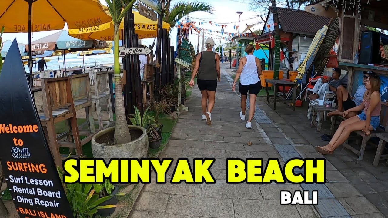WALK FROM SEMINYAK BEACH TO PETITENGET BEACH BALI