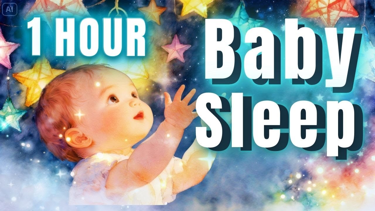 1 HOUR Baby Sleep Music ♫ Female Singing Lullaby + Music Box ♫ Instant Sleep for Babies
