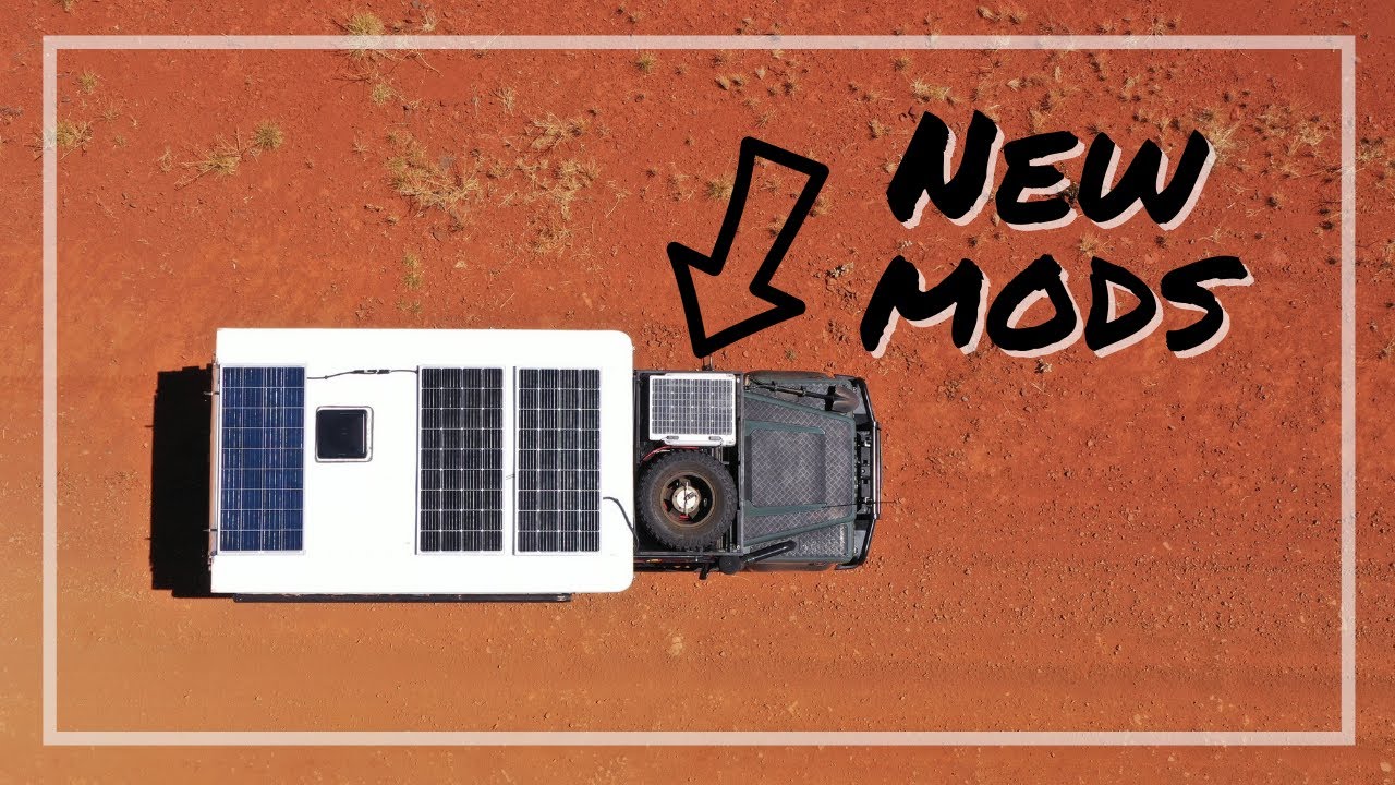 Off-grid Fridge and Solar for the Australian bush. Modifications to our Land Rover Defender.