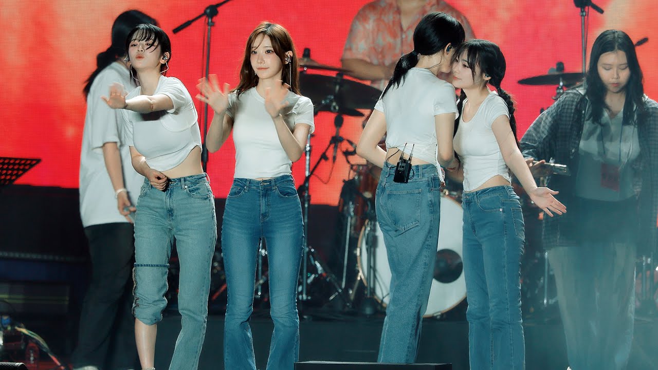 [4K]QWER 직캠 울산 서머 페스티벌 - 풀버전 QWER FANCAM FULL ver. 250805