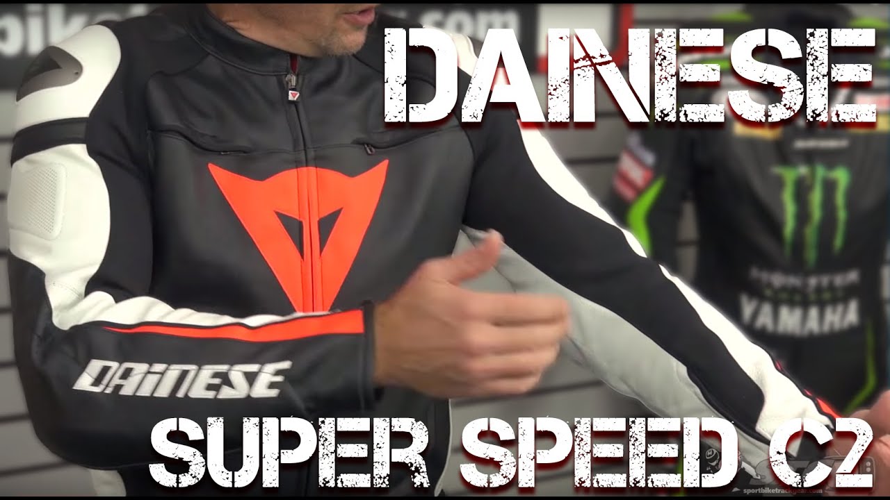 Dainese Super Speed C2 Leather Jacket Review from Sportbiketrackgear.com