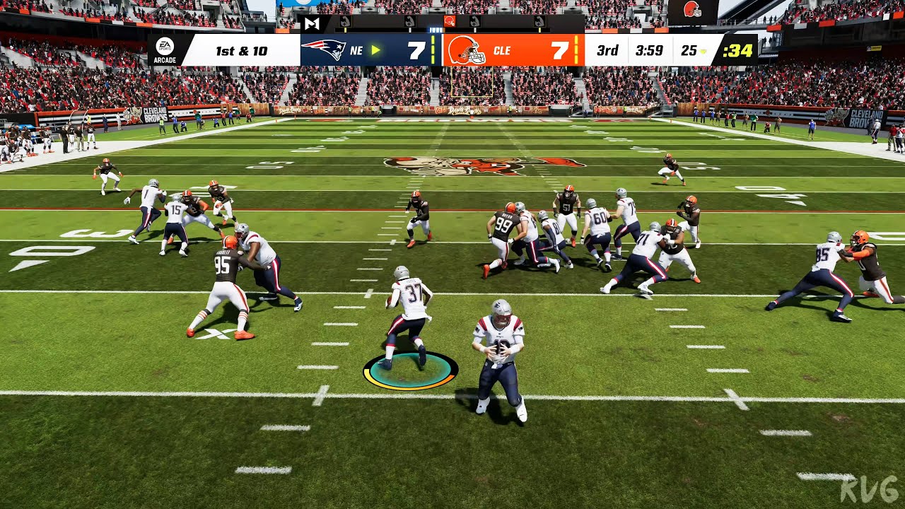 Madden NFL 23 - New England Patriots vs Cleveland Browns - Gameplay (PS5 UHD) [4K60FPS]