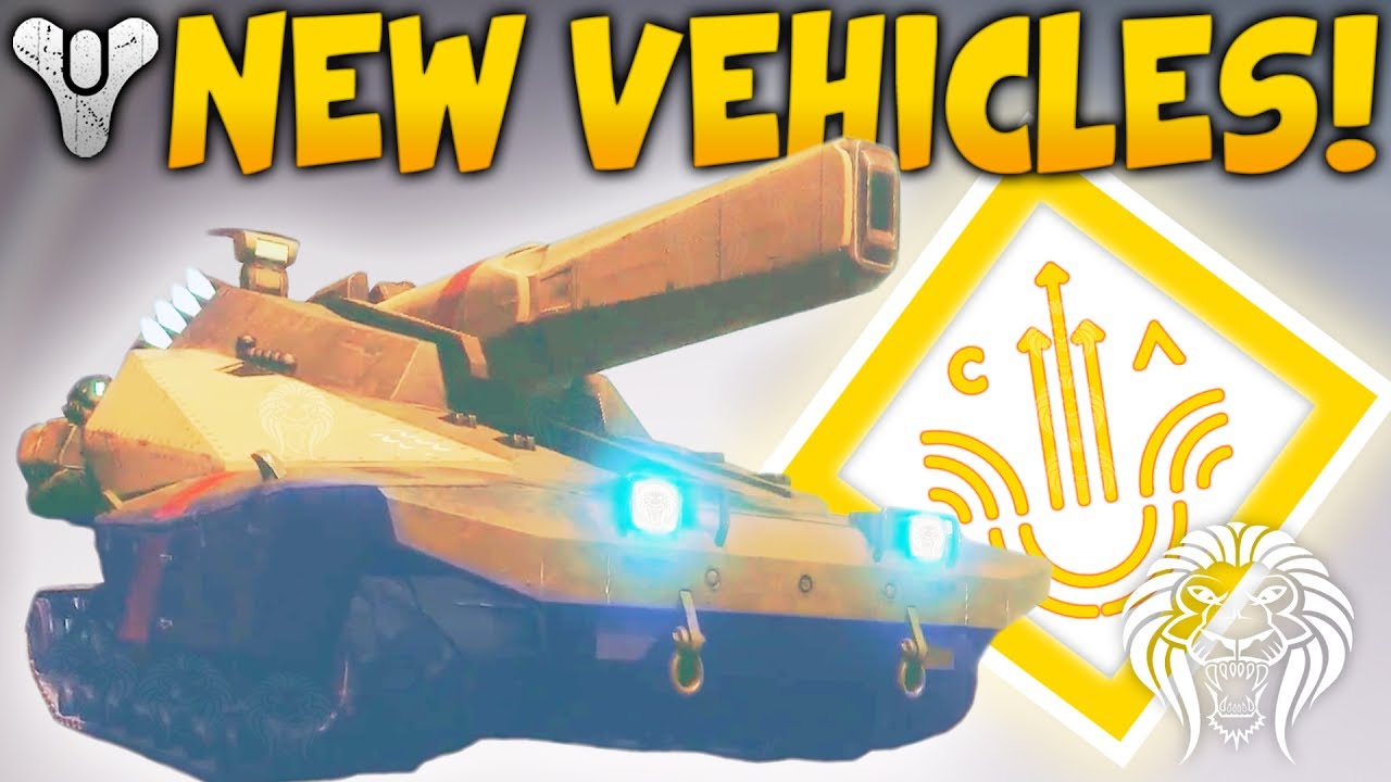 Destiny 2: NEW VEHICLES & TANKS! Social Space Easter Egg, Cryptarch & Cabal Star Destroyer