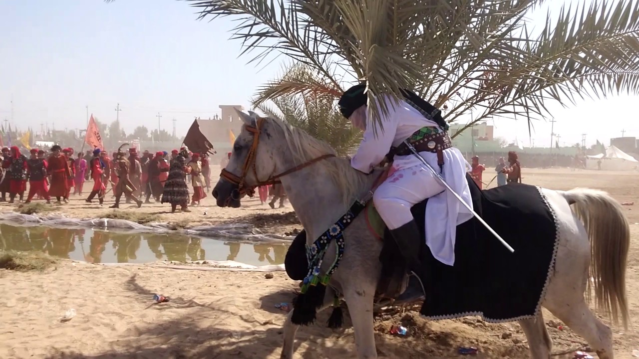 واقعه الطف النجف الاشرف. ناحيه الحيره استشهاد الامام الحسين عليه