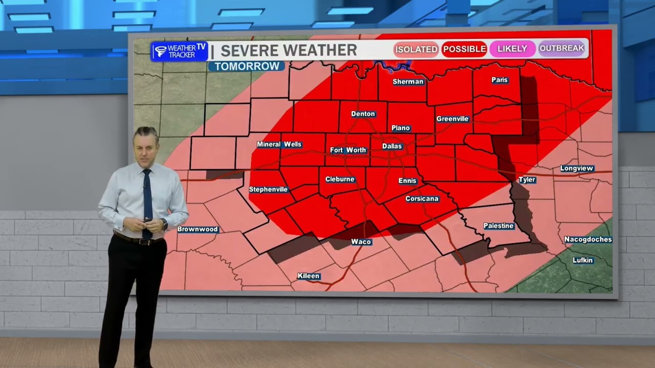 DFW Tuesday Weather: Severe Risk Returns to North Texas, Increasing Storm Chances