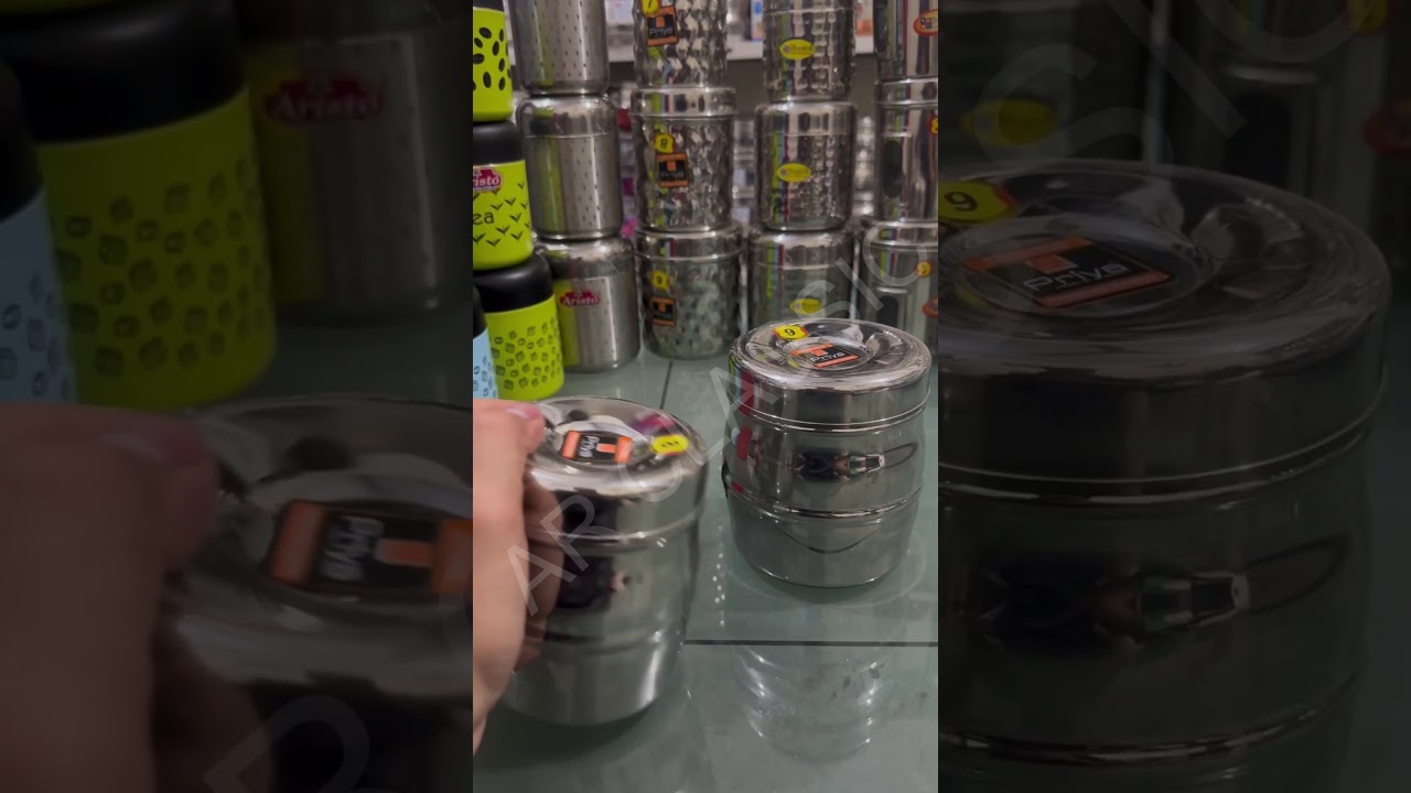 Imported Stainless Steel Kitchen Containers