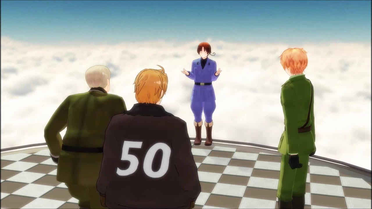 Italy can fly ( Hetalia MMD )