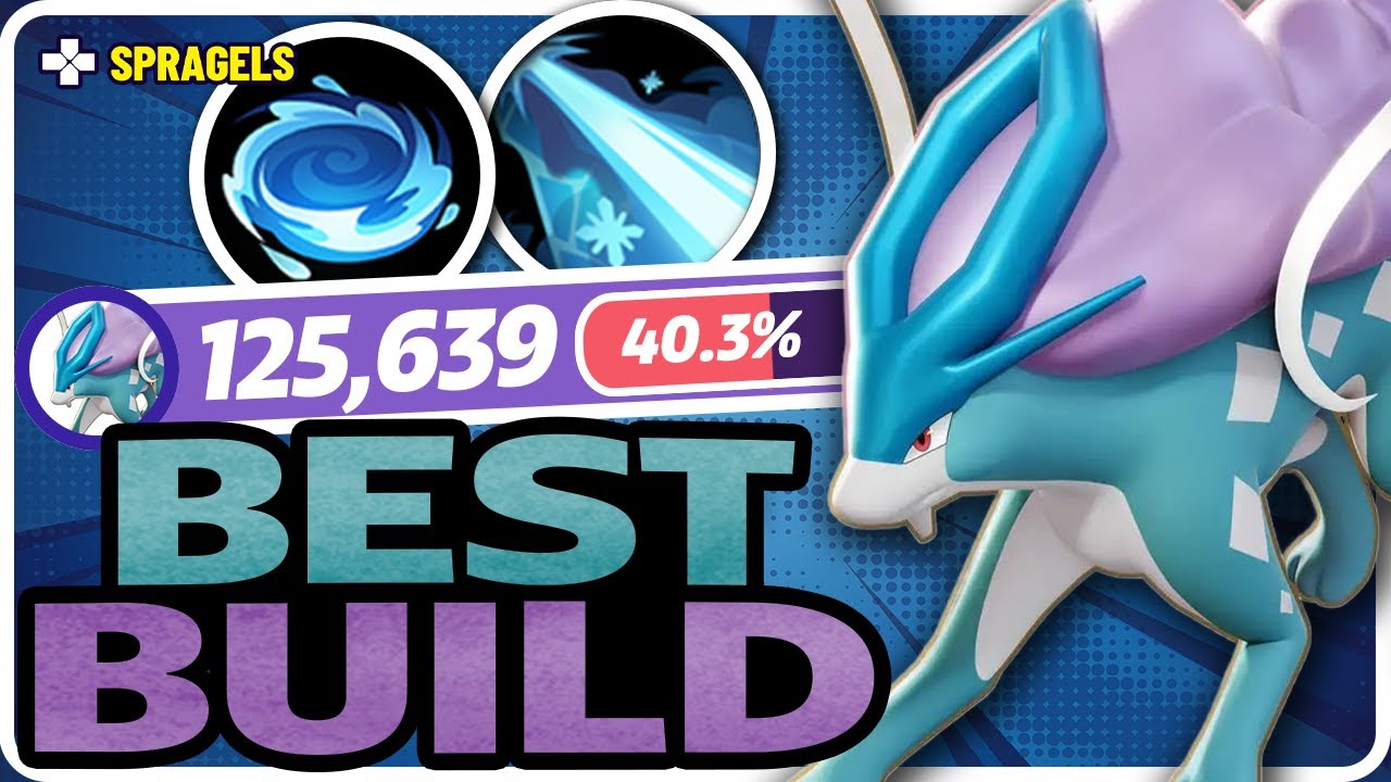 BEST Suicune Build Is SO ANNOYING To Fight | Pokemon Unite