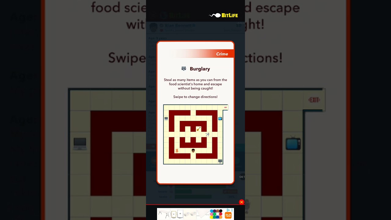 Life of a gang member bitlife (PART 1)