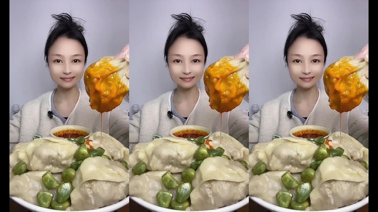 CHINESE MUKBANG SWEETFOOD,CAKE EATING SHOW EATING SPICY NOODLES YummyMukbang