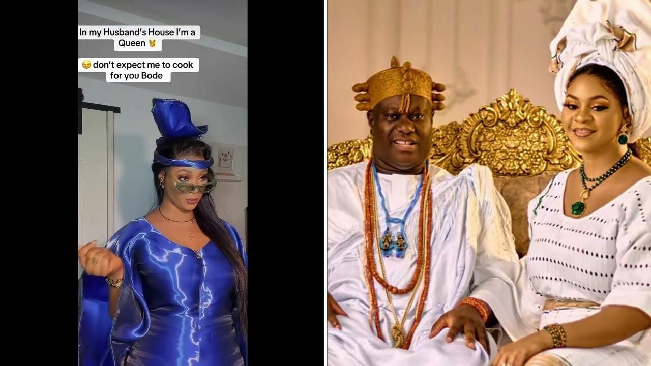 Trending video of olori Tobi: “The Queen has returns , she returns properly “  drama starts 🙄