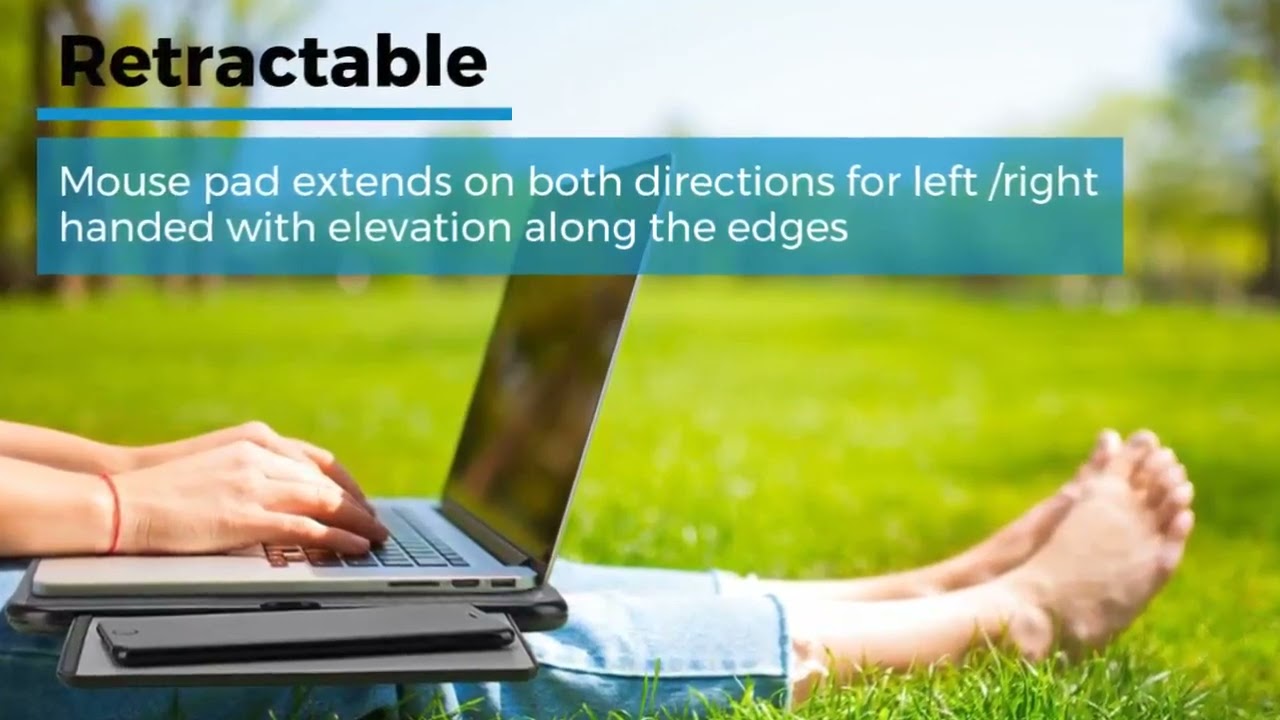 AboveTEK Portable Laptop Lap Desk