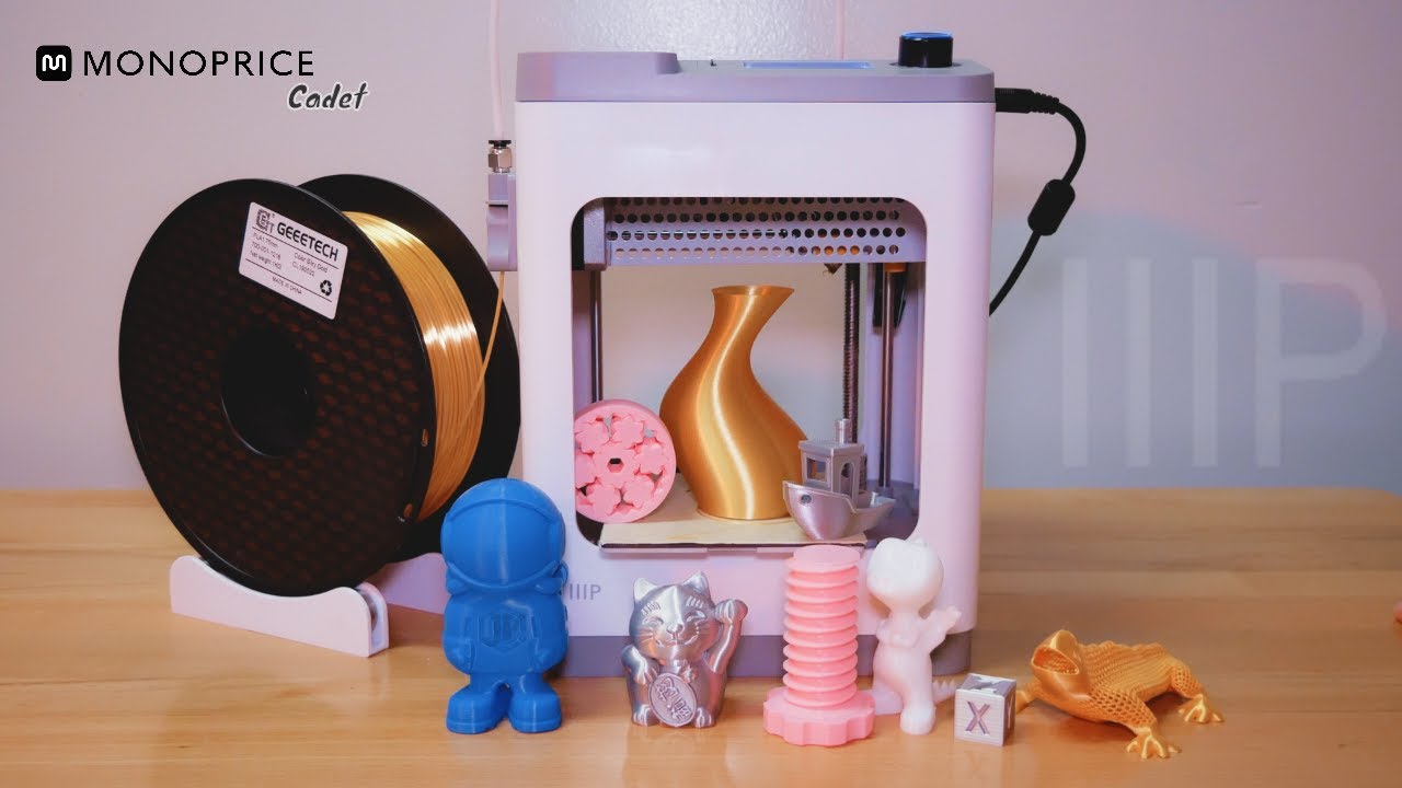 Monoprice MP Cadet - 3D Printer - Unbox & Setup