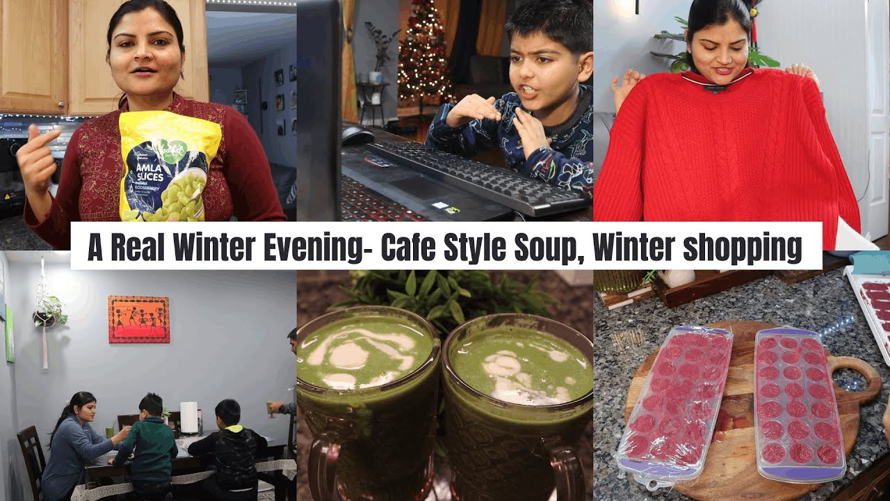 Winter Homemaking Vlog: A Cozy Dinner Routine, My Healthy Morning Drink, Kids Study Time, Shopping