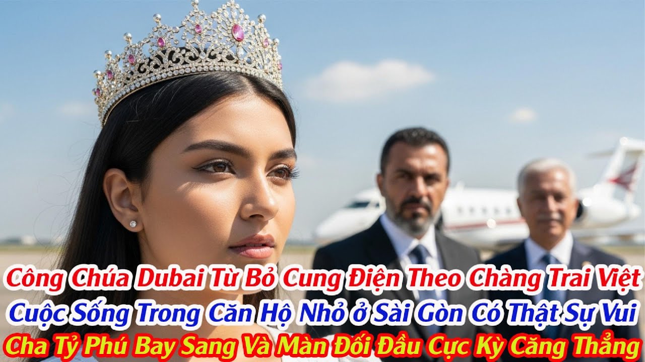 Câu Chuyện Công Chúa Dubai Từ Bỏ Tỷ Đô Theo Tình Yêu, Cha Mẹ Bay Chuyên Cơ Sang Việt Nam Và Cái Kết.