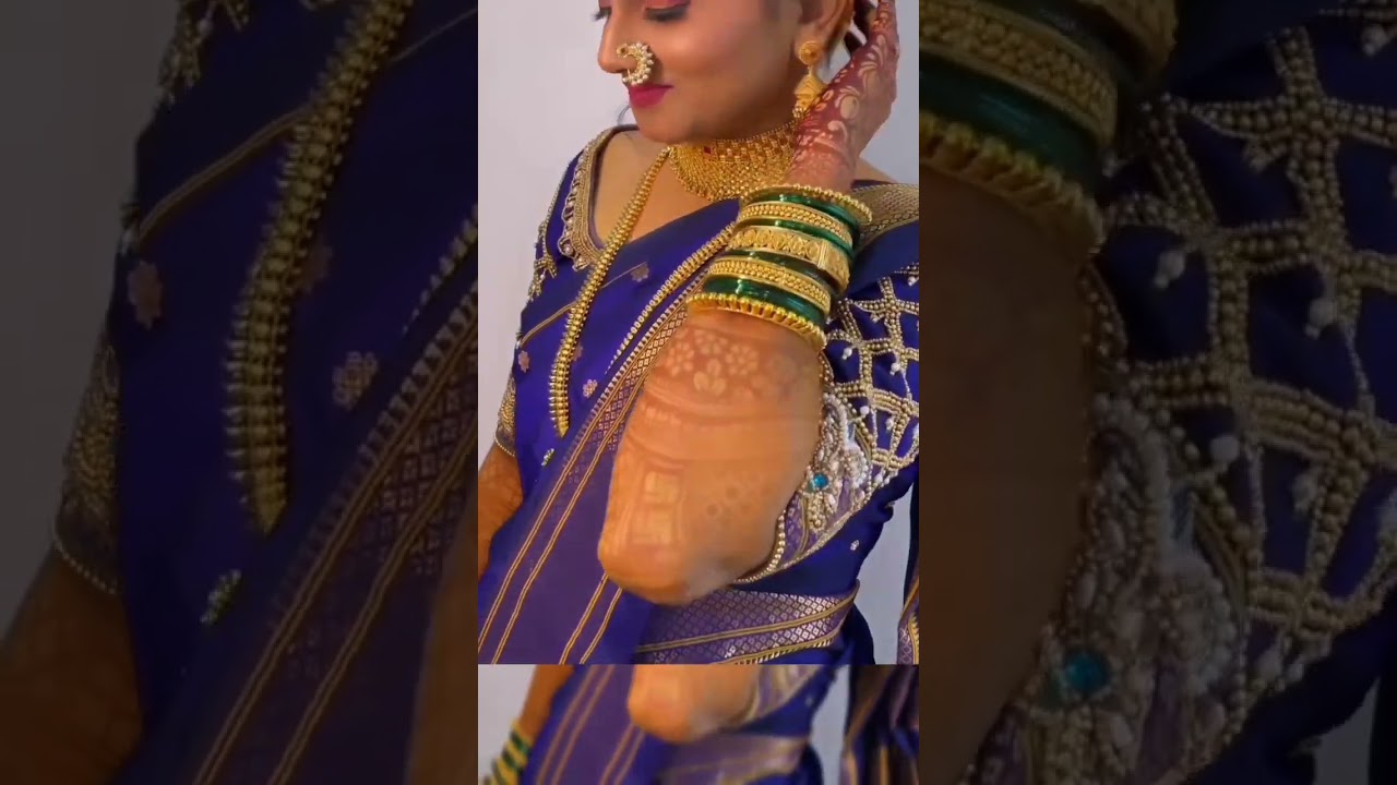 जांभळया साडीचा काठ जर तरी.... रावान्चे नाव घेताच् येई चेह्ऱ्यावर येई तरतरी...