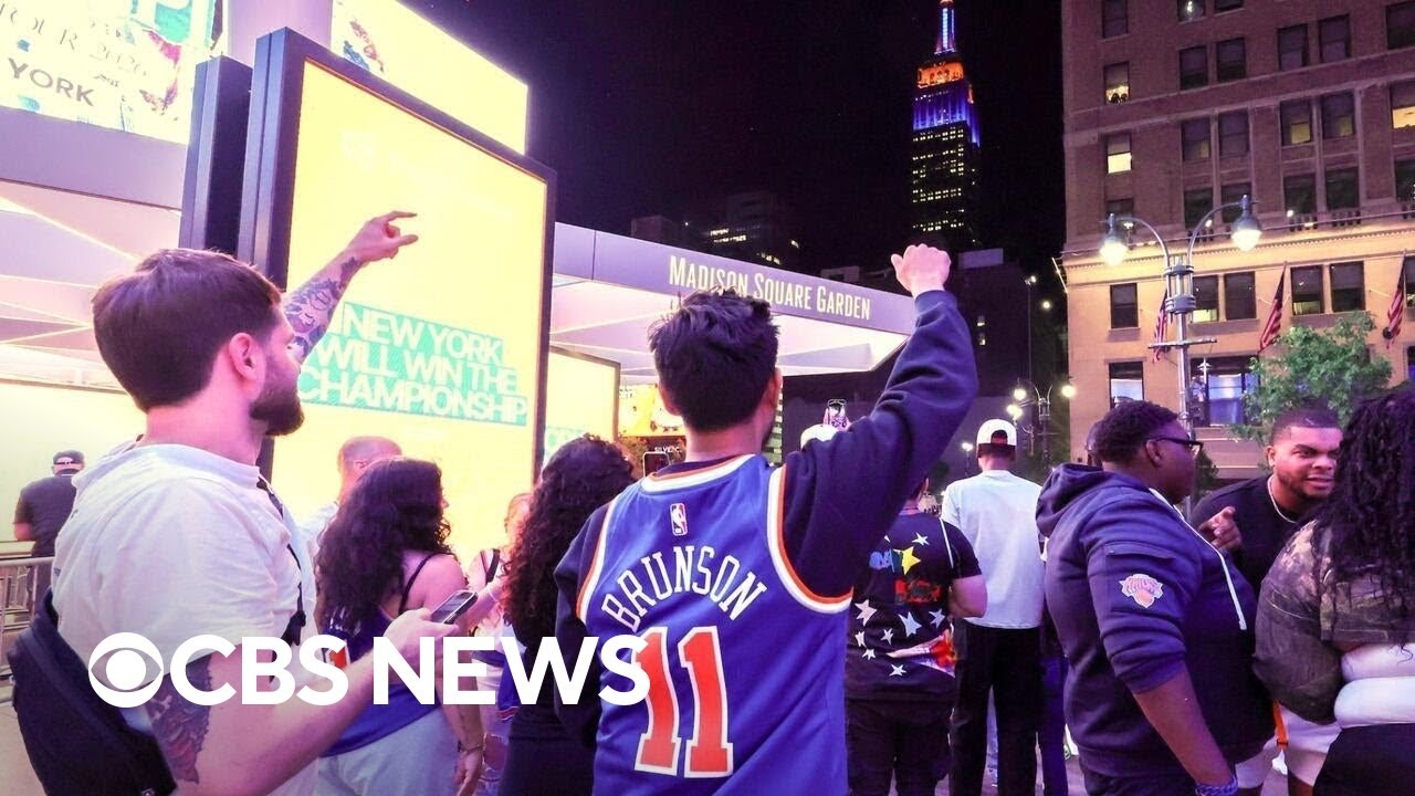 Knicks fans forced to change plans after NYPD cancels watch party outside of MSG