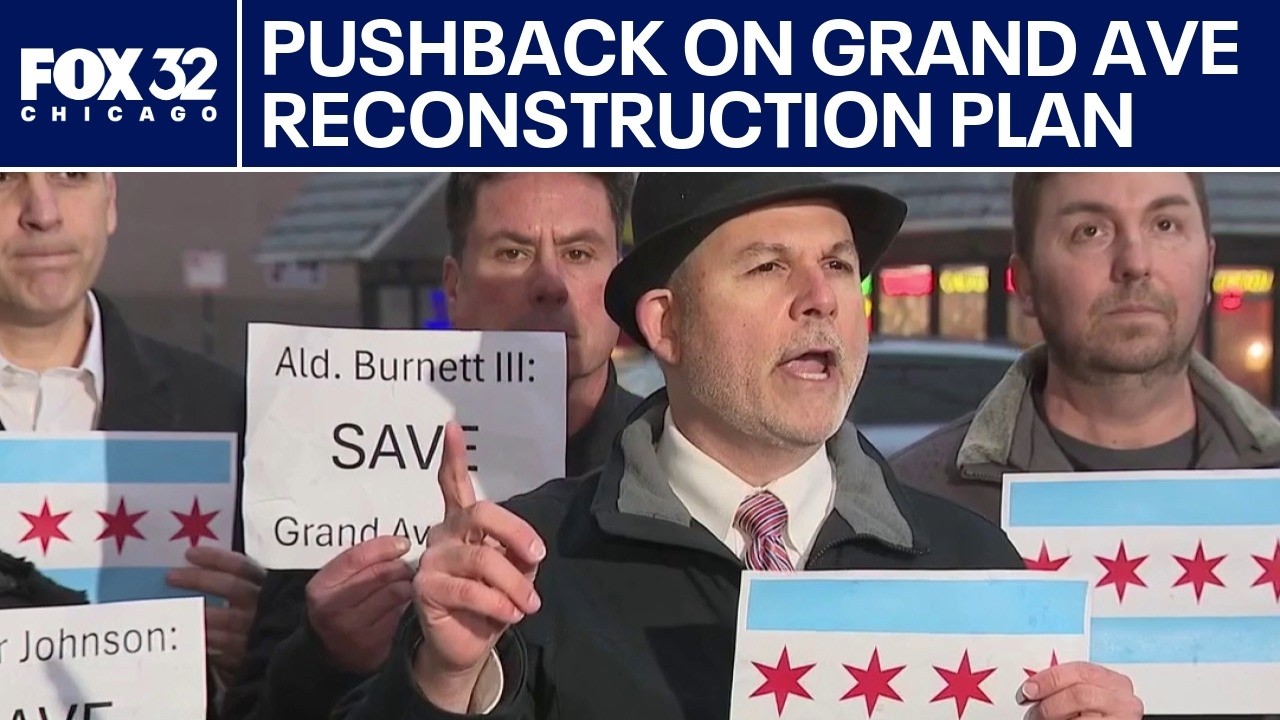 Pushback on Grand Avenue reconstruction plan