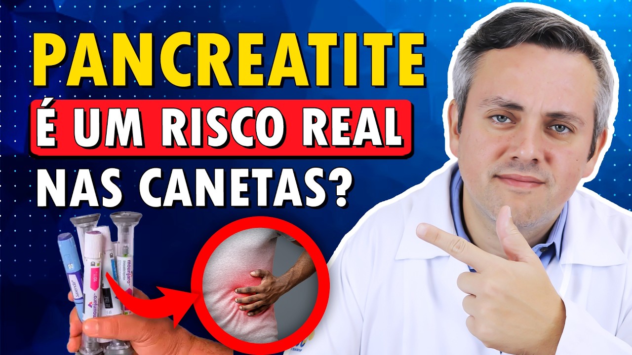 CANETAS EMAGRECEDORAS: EXISTE RISCO PARA O PÂNCREAS? | Dr. Claudio Guimarães