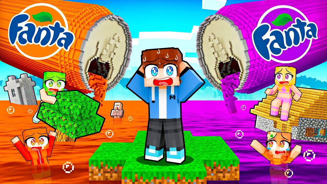OGROMNE PUSZKI FANTY ZALEWAJĄ CAŁY ŚWIAT w Minecraft!