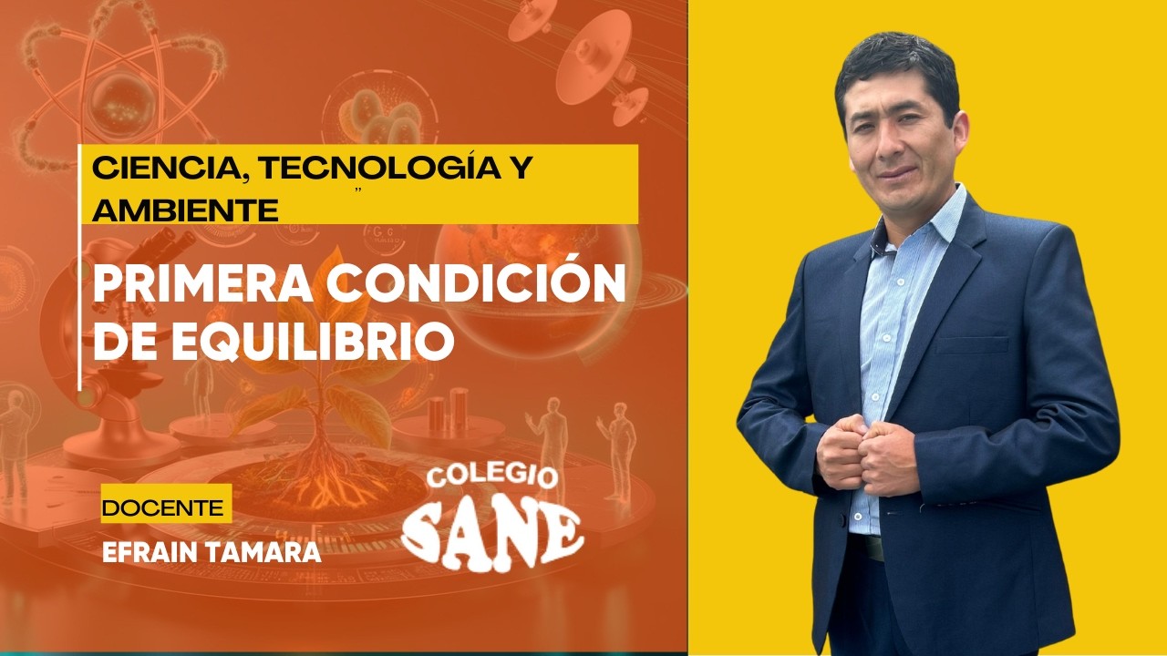CTA / PRIMERA CONDICIÓN DE EQUILIBRIO MECÁNICO / 4º III BIM / 08 - 03