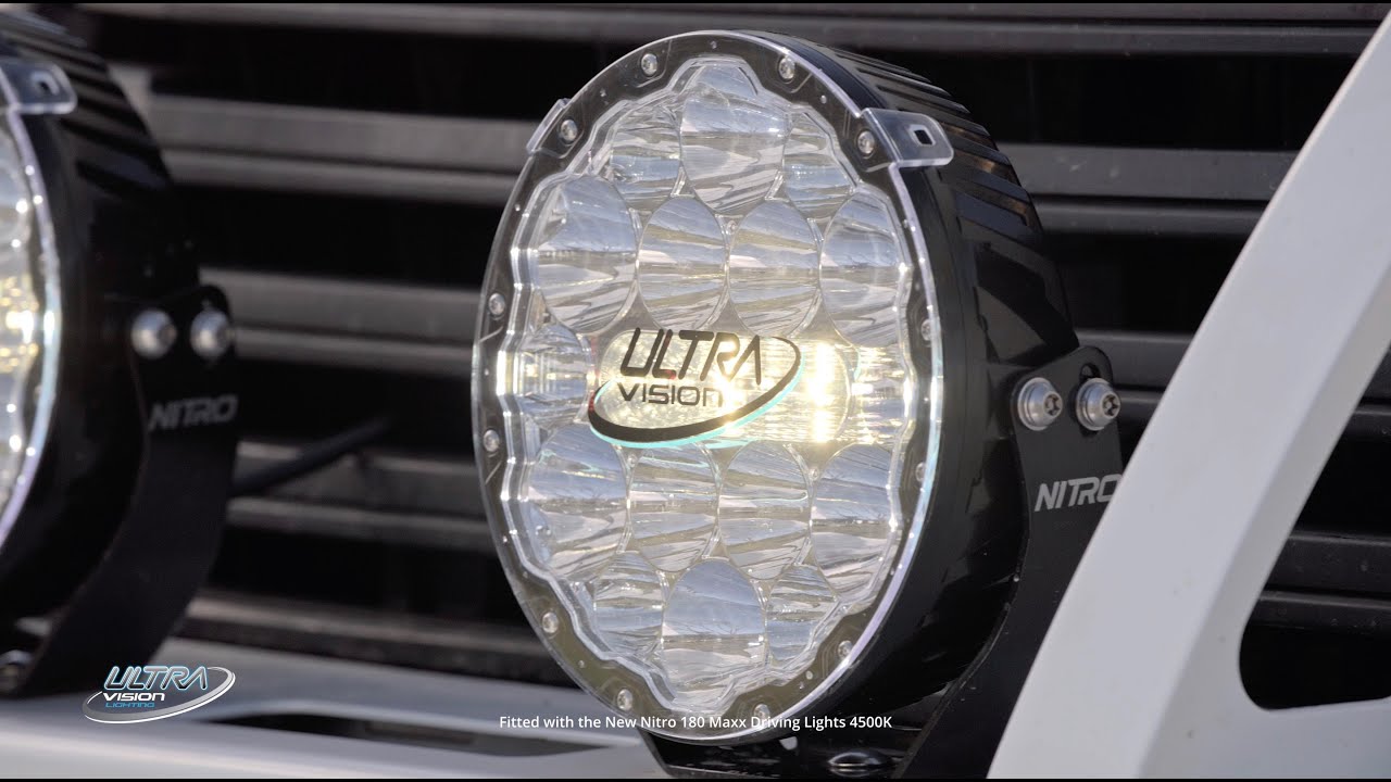 The New & Improved Ultra Vision Nitro Maxx Driving Light Range