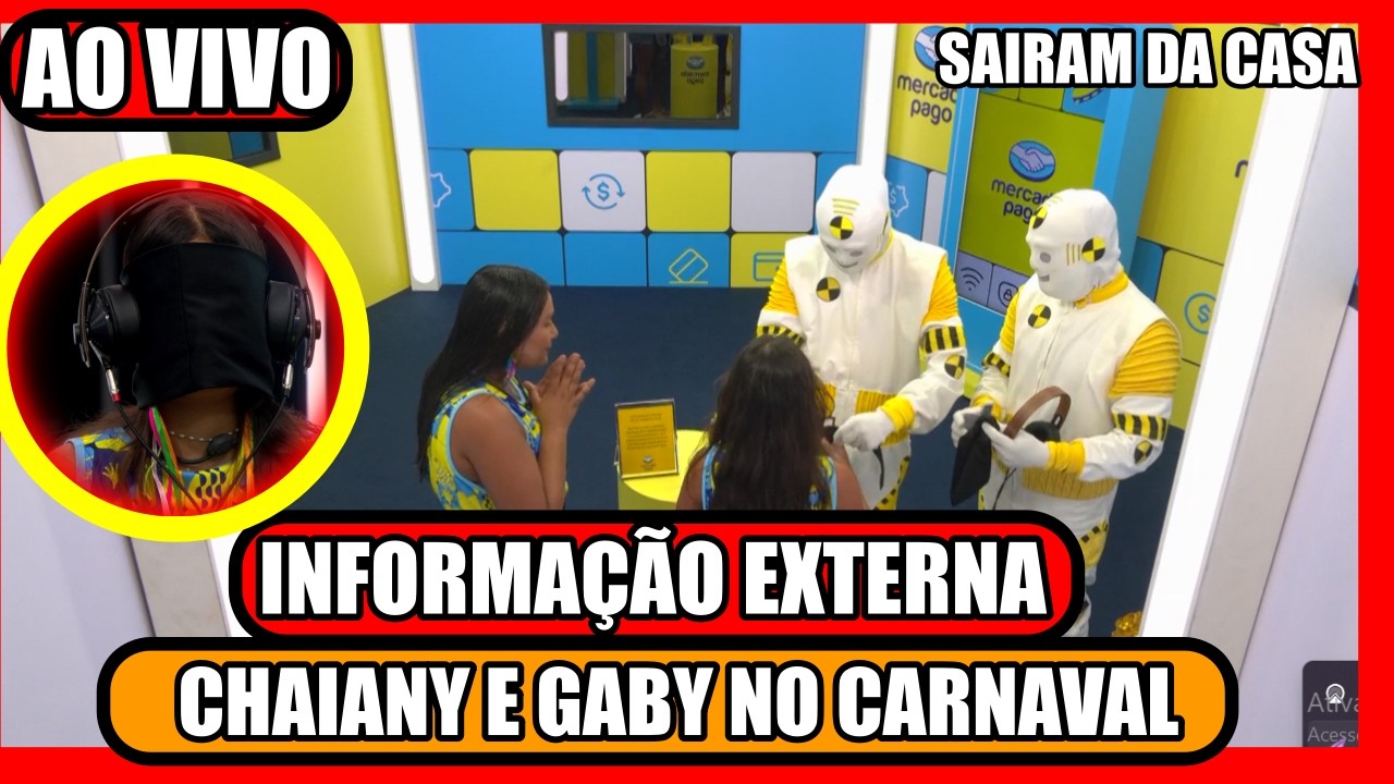 🔥GABY ESCOLHE CHAIANY PRA SAIR PRA SAPUCAI; BBB NA SAPUCAI