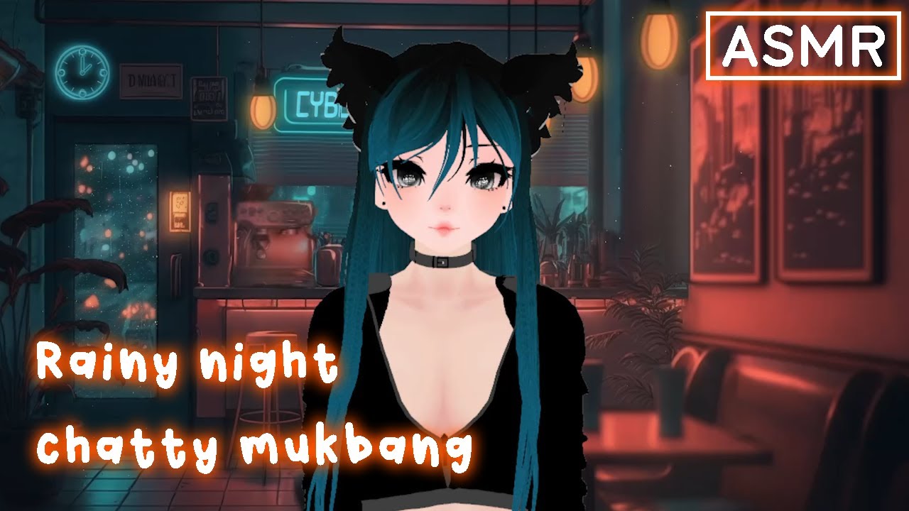 Chipotle Mukbang ASMR (soft whispers) |【VTuber】