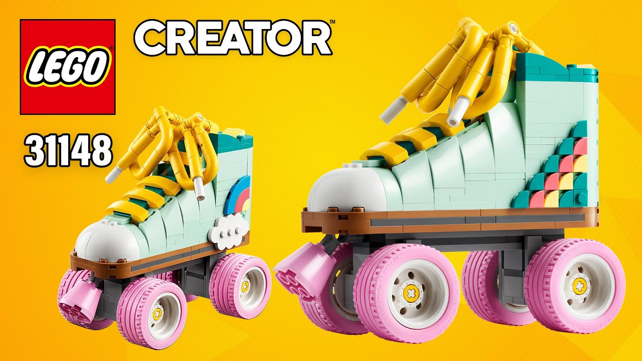 LEGO Creator Retro Roller Skate (31148)[342 pcs] Step-by-Step Building Instructions @TopBrickBuilder