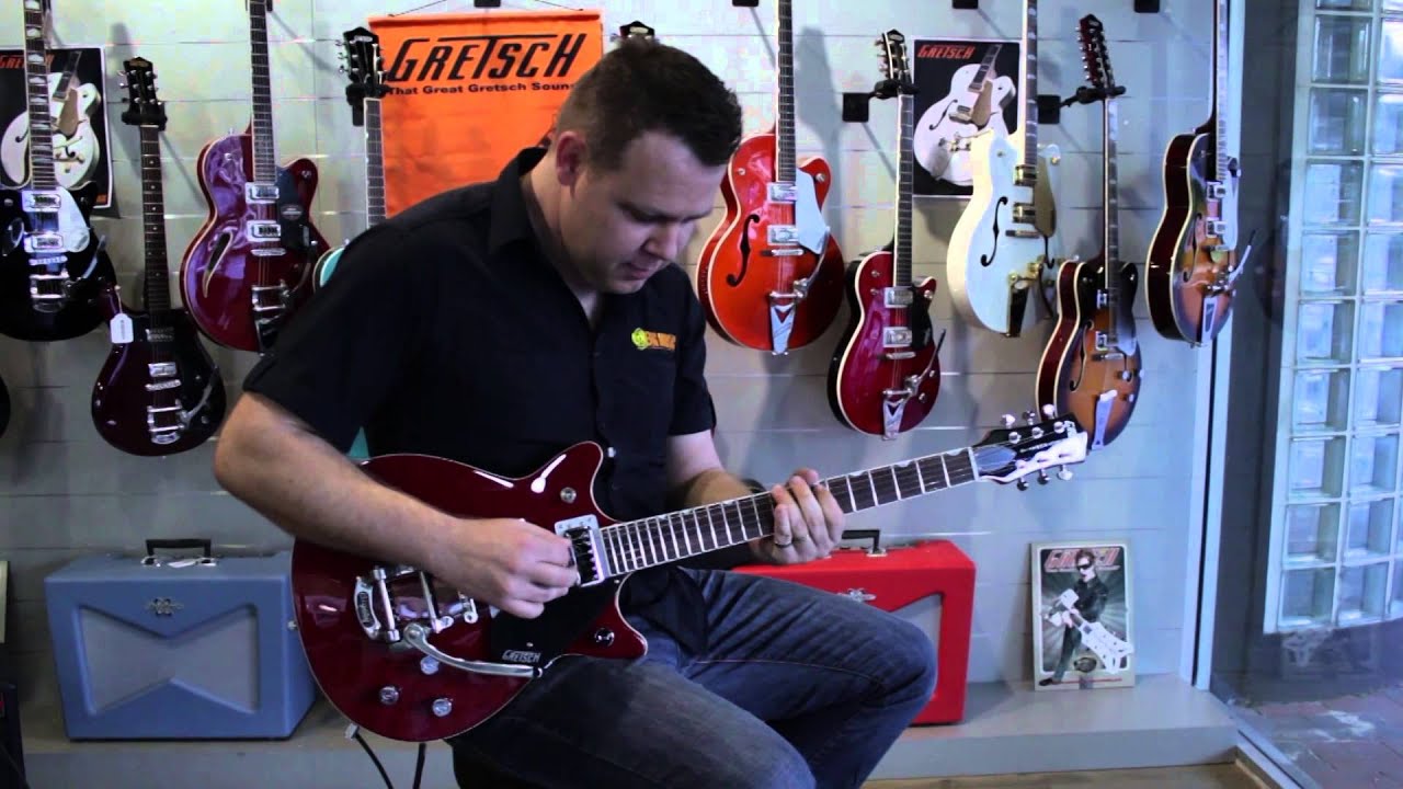 Gretsch G5655T-CB Double Jet Guitar Review & Demo