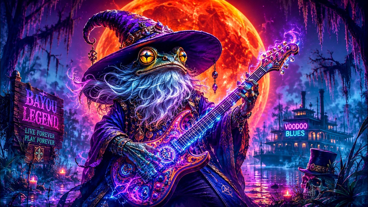 Dark Psychedelic Rock &ndash; Swamp Blues Ritual Instrumental Mix