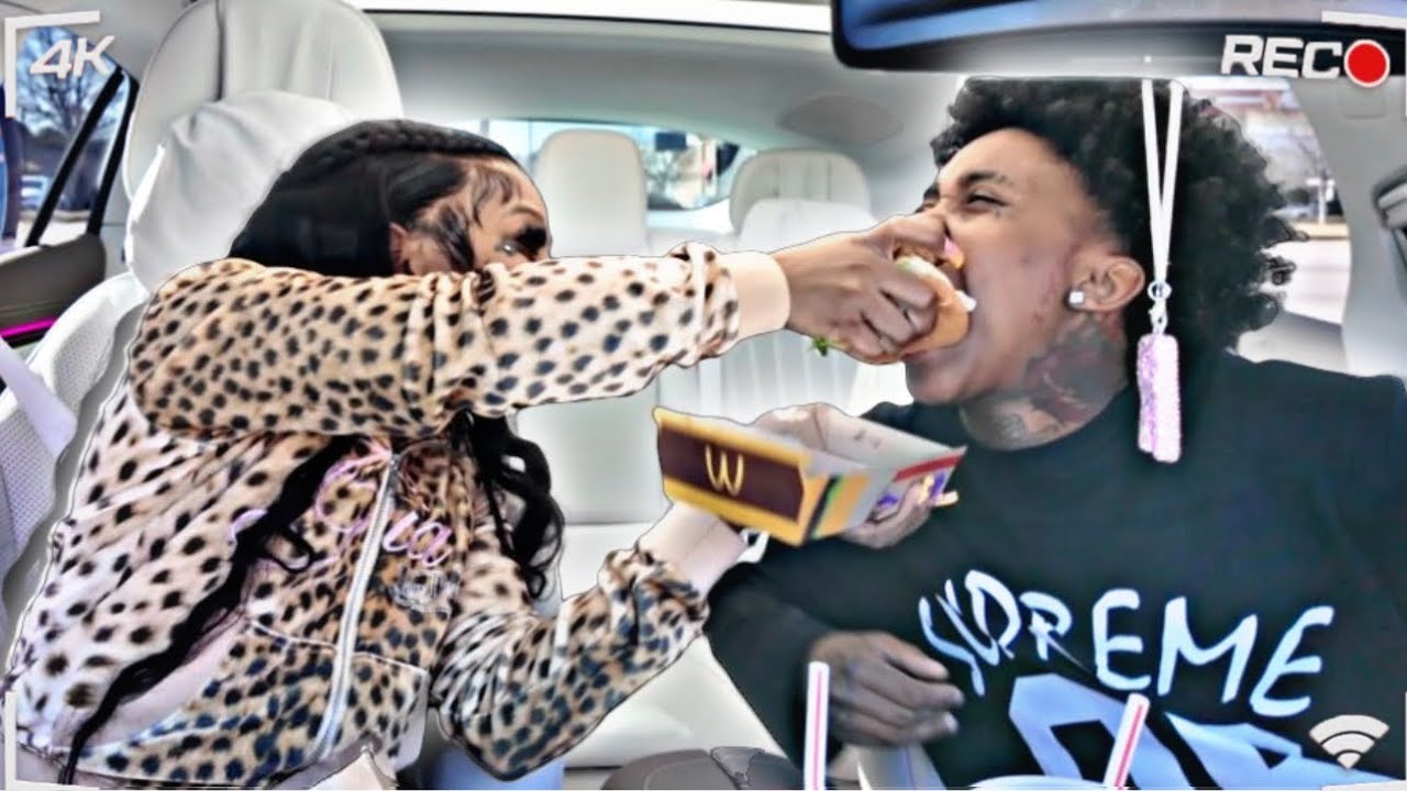 AGRESSIVELY FEEDING MY FIANCÉE PRANK 😱‼️ * HILARIOUS *