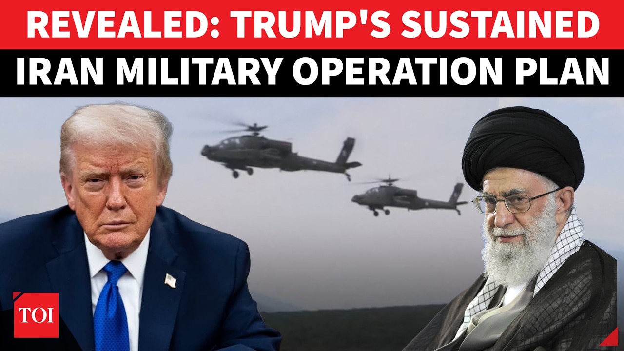 IRAN WAR ALERT! Pentagon’s Secret Attack Plan Exposed; 'Weeks-Long Operation...' | Trump | Israel