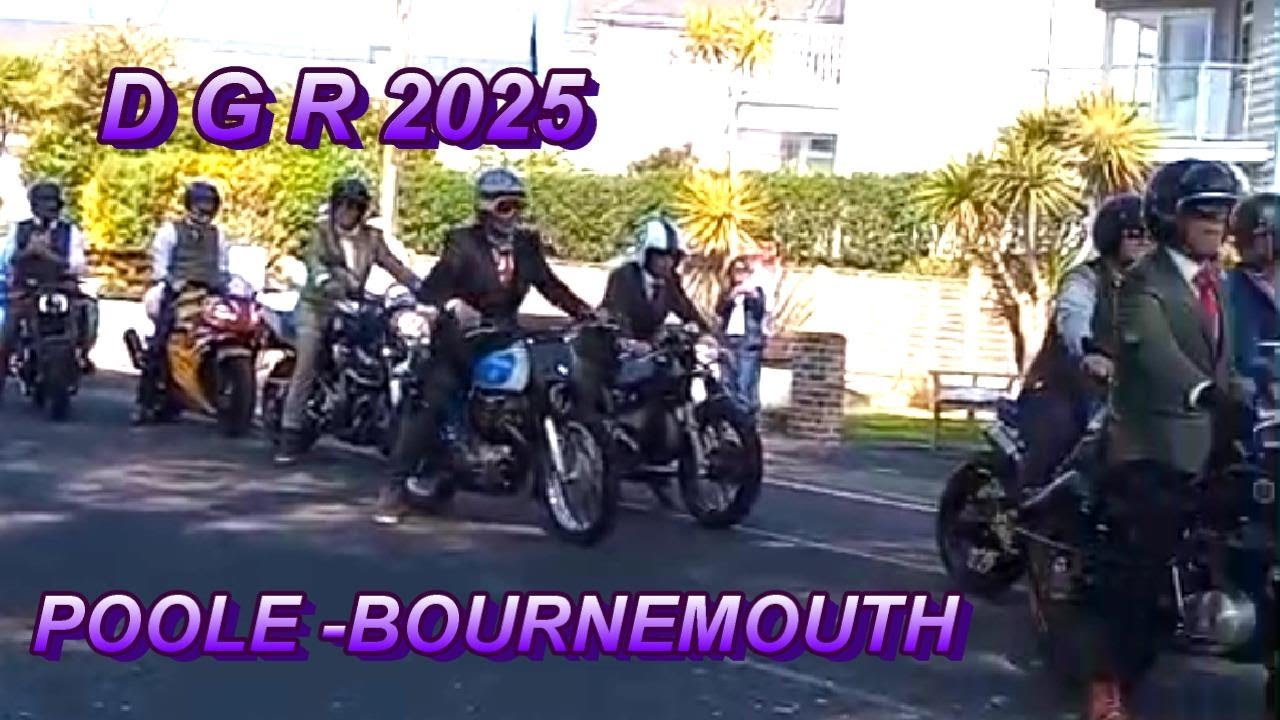 ★ 2025 DISTINGUISHED GENTLEMANS RIDE POOLE - BOURNEMOUTH ★